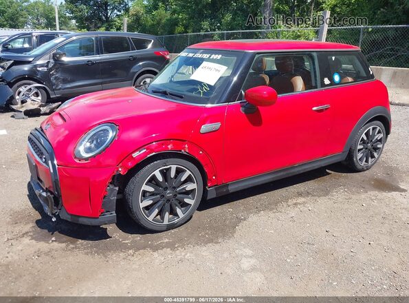 WMW53DH01N2P81788 2022 MINI HARDTOP Red Передня ліва чверть