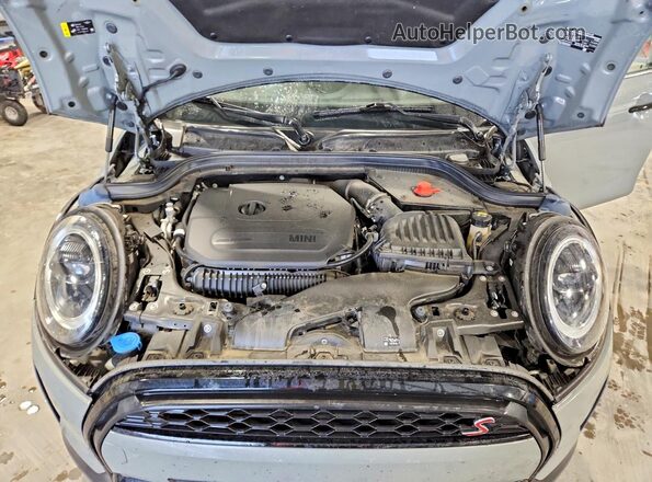 WMW53DK00N2S23116 2022 MINI COOPER Gray Engine compartment view