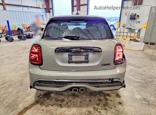WMW53DK00N2S23116 2022 MINI COOPER Gray Rear view