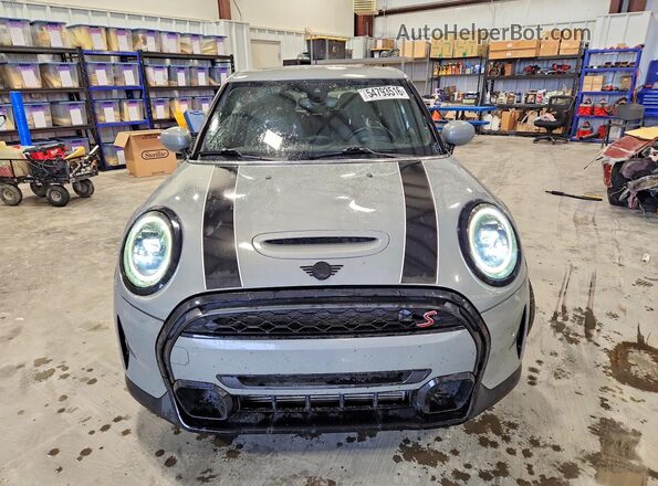 WMW53DK00N2S23116 2022 MINI COOPER Gray Front view