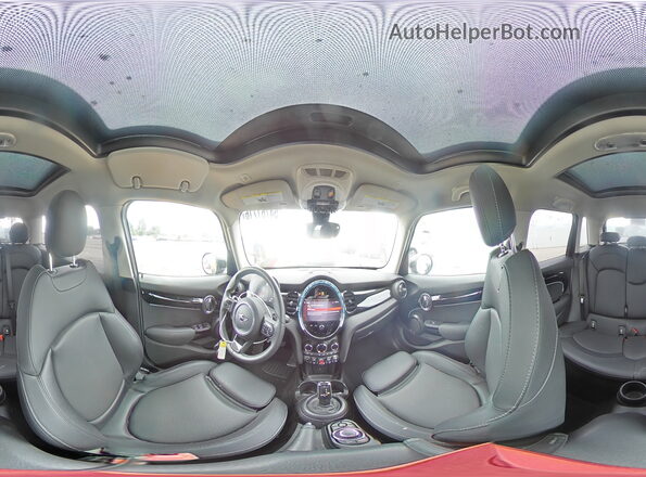 WMW53DK01P2T48385 2023 MINI COOPER Gray Панорамний вид салону 360°