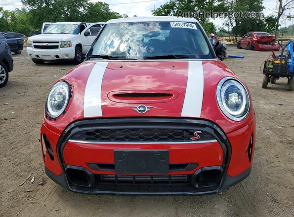 WMW53DK06P2S60707 2023 MINI COOPER Red Դիմացի տեսք