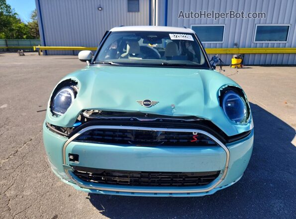 WMW53GD06T2Y03904 2026 MINI COOPER Зеленый Вид спереди