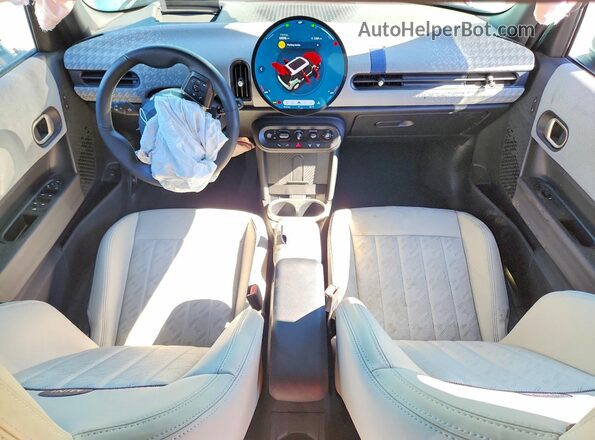 WMW53GD06T2Y03904 2026 MINI COOPER Зеленый Вид панели приборов