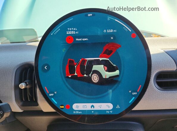 WMW53GD06T2Y03904 2026 MINI COOPER Зеленый Вид щитка приборов