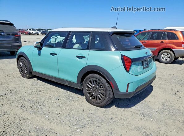 WMW53GD07S2X51469 2025 MINI COOPER Turquoise Задня ліва чверть