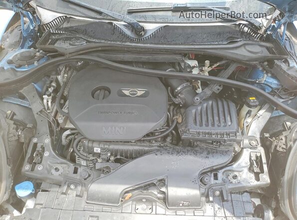 WMWLN5C52G2B35224 2016 MINI COOPER Синий Вид подкапотного пространства