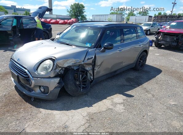 WMWLN5C55G2E31533 2016 MINI CLUBMAN Gray წინა მარცხენა ხედი სამი მეოთხედიდან