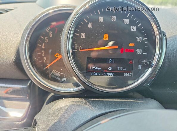 WMWLN5C55J2E34648 2018 MINI COOPER Серый Вид щитка приборов