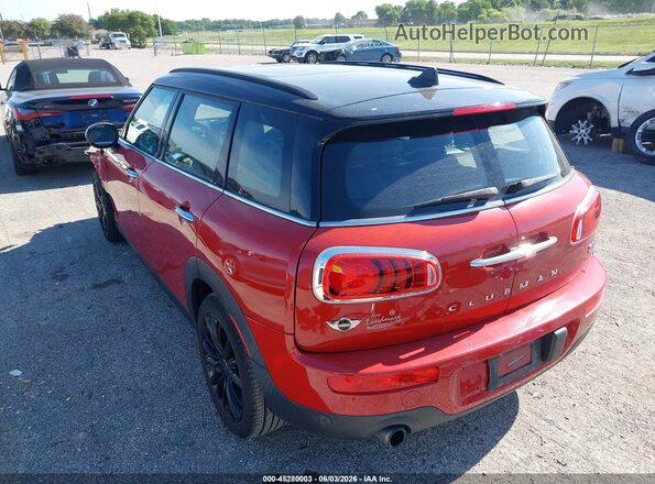 WMWLN5C5XG2B35102 2016 MINI CLUBMAN Red Trasero izquierdo