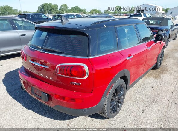 WMWLN5C5XG2B35102 2016 MINI CLUBMAN Red Trasero derecho
