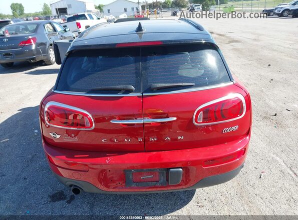 WMWLN5C5XG2B35102 2016 MINI CLUBMAN Red 