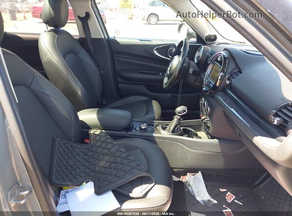 WMWLN5C5XG2E30152 2016 MINI CLUBMAN Gray წინა სალონის ხედი