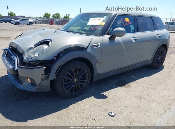 WMWLN5C5XG2E30152 2016 MINI CLUBMAN Gray წინა მარცხენა ხედი სამი მეოთხედიდან