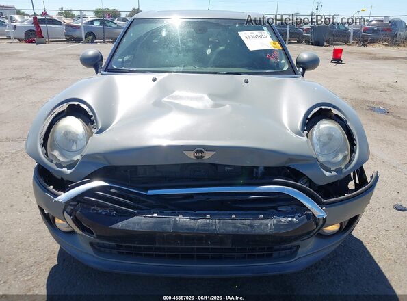 WMWLN5C5XG2E30152 2016 MINI CLUBMAN Gray უკანა სალონის ხედი