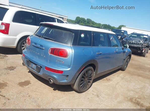 WMWLN9C38H2E50360 2017 MINI CLUBMAN Blue Rear right