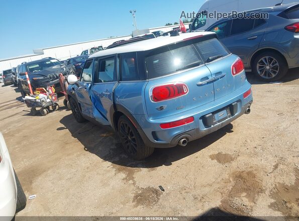 WMWLN9C38H2E50360 2017 MINI CLUBMAN Blue Rear left