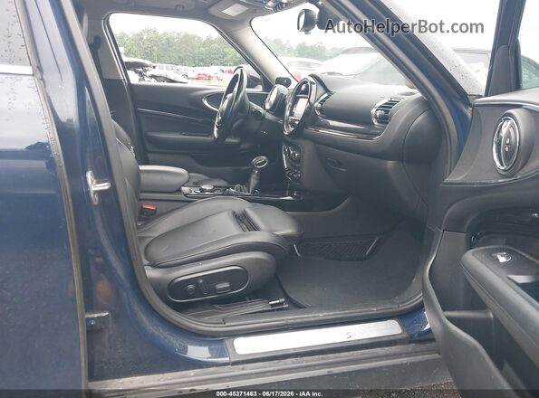 WMWLN9C56G2E48235 2016 MINI CLUBMAN Blue წინა სალონის ხედი