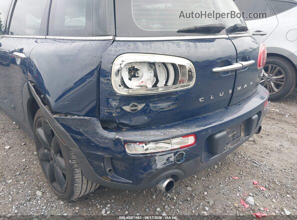 WMWLN9C56G2E48235 2016 MINI CLUBMAN Blue წინა ხედი