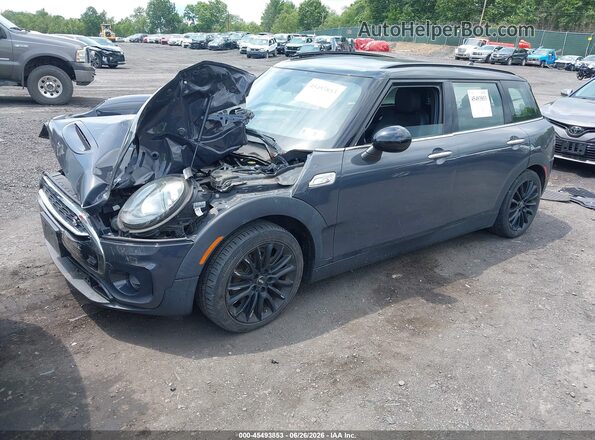 WMWLN9C56H2E49175 2017 MINI CLUBMAN Gray წინა მარცხენა ხედი სამი მეოთხედიდან