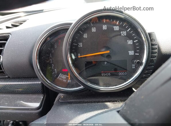 WMWLN9C56H2E49175 2017 MINI CLUBMAN Gray უკანა სავარძლების ხედი