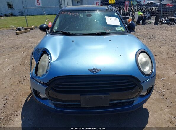 WMWLU1C54H2F26890 2017 MINI CLUBMAN Light Blue წინა პანელის ხედი