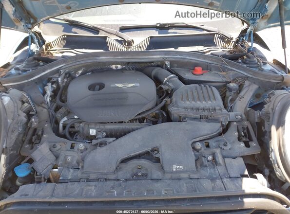 WMWLU1C54H2F26890 2017 MINI CLUBMAN Light Blue უკანა ხედი