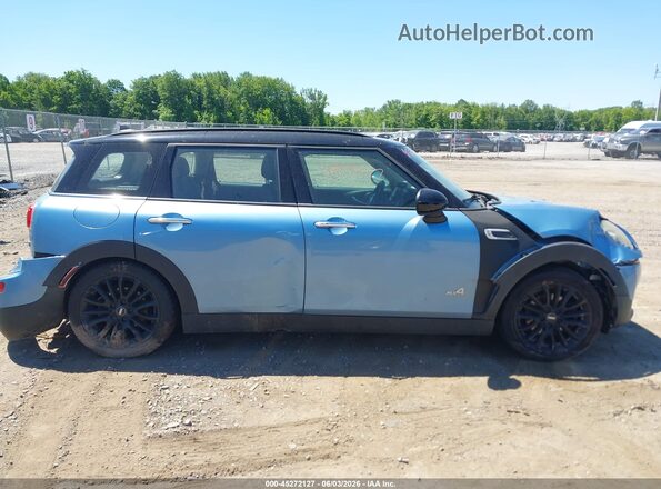 WMWLU1C54H2F26890 2017 MINI CLUBMAN Light Blue ხელსაწყოთა პანელის ხედი