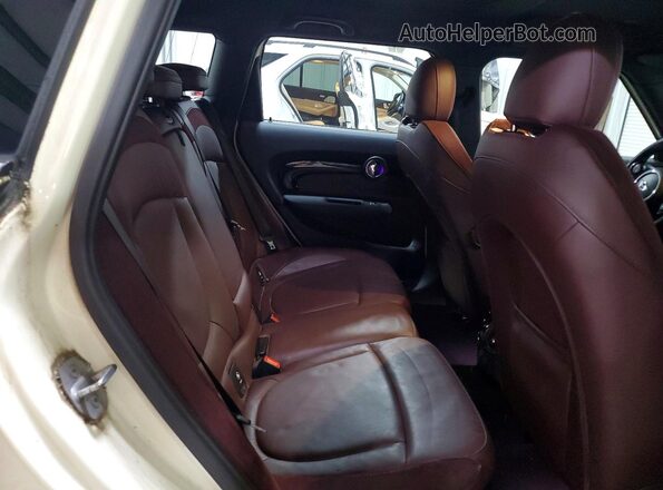 WMWLU1C55H2F27921 2017 MINI COOPER White Rear seats view