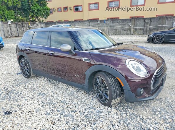 WMWLU1C59H2F27601 2017 MINI COOPER Темно-бордовый Передняя правая четверть
