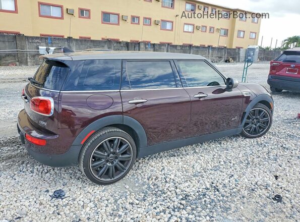WMWLU1C59H2F27601 2017 MINI COOPER Темно-бордовый Задняя правая четверть