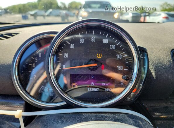 WMWLU5C51J2G03387 2018 MINI COOPER Blue Vista del cuadro de instrumentos
