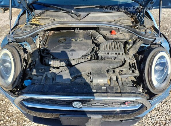 WMWLU5C51J2G03387 2018 MINI COOPER Blue Vista interior trasera