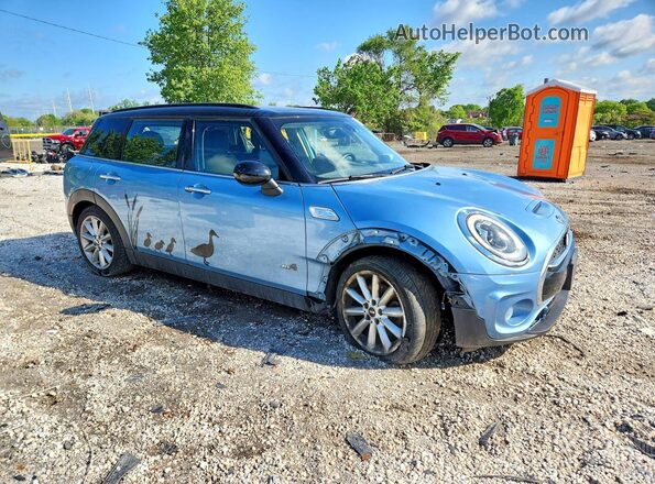 WMWLU5C51J2G03387 2018 MINI COOPER Blue Delantero derecho