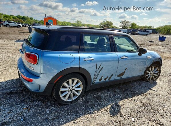 WMWLU5C51J2G03387 2018 MINI COOPER Blue Trasero derecho