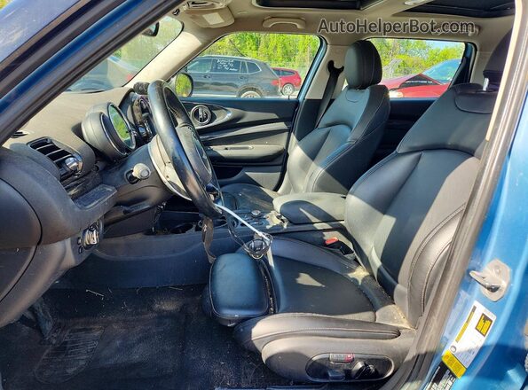 WMWLU5C51J2G03387 2018 MINI COOPER Blue Vista interior delantera