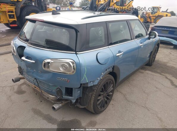WMWLU5C53H2E83487 2017 MINI CLUBMAN Blue უკანა მარჯვენა
