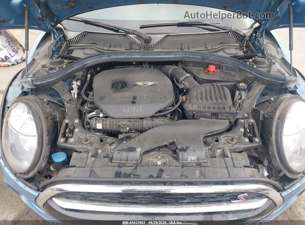 WMWLU5C53H2E83487 2017 MINI CLUBMAN Blue უკანა ხედი