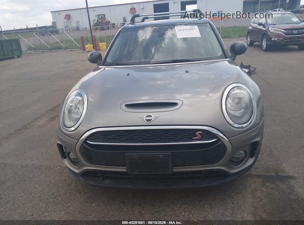 WMWLU5C55K2G04690 2019 MINI CLUBMAN Gray უკანა სალონის ხედი