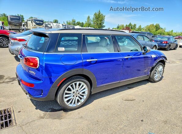 WMWLU5C56K2G04844 2019 MINI COOPER Blue უკანა მარჯვენა