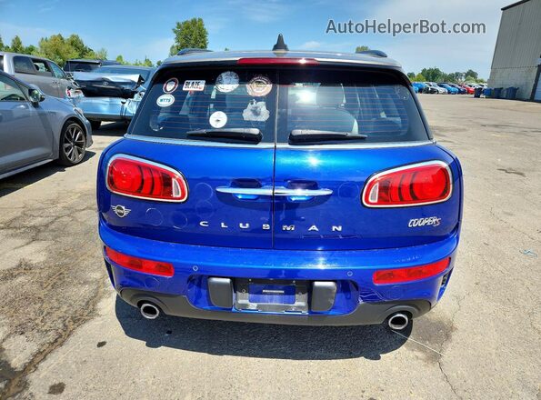 WMWLU5C56K2G04844 2019 MINI COOPER Blue უკანა ხედი