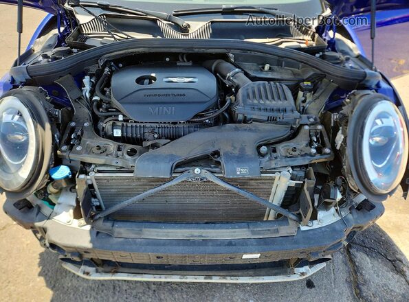 WMWLU5C56K2G04844 2019 MINI COOPER Blue უკანა სალონის ხედი