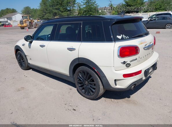 WMWLU5C5XH2E81624 2017 MINI CLUBMAN Cream Trasero izquierdo