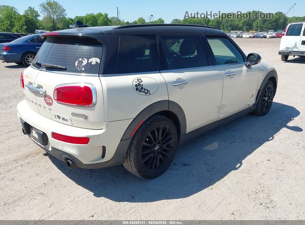 WMWLU5C5XH2E81624 2017 MINI CLUBMAN Cream Trasero derecho