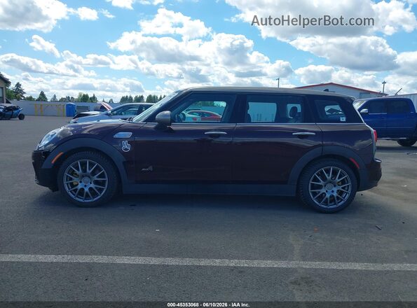 WMWLU5C5XH2E82725 2017 MINI CLUBMAN Maroon Vista interior de 360 grados