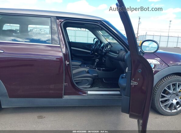 WMWLU5C5XH2E82725 2017 MINI CLUBMAN Maroon Vista interior delantera