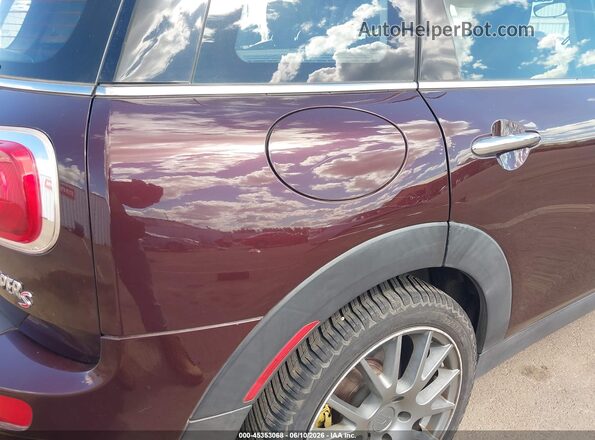 WMWLU5C5XH2E82725 2017 MINI CLUBMAN Maroon 