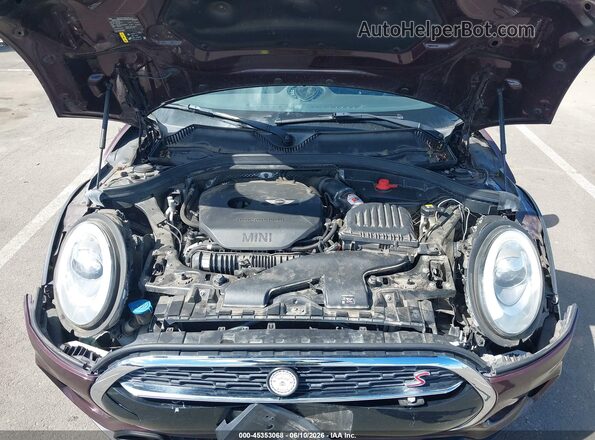 WMWLU5C5XH2E82725 2017 MINI CLUBMAN Maroon Vista trasera