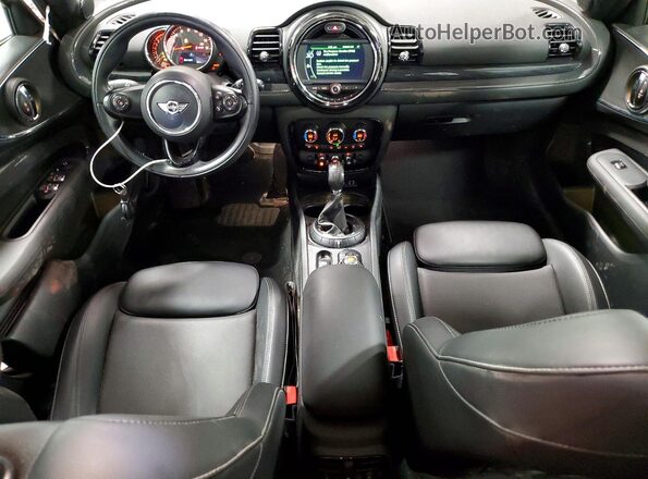 WMWLU5C5XH2E83129 2017 MINI COOPER Gray Вид панелі приладів