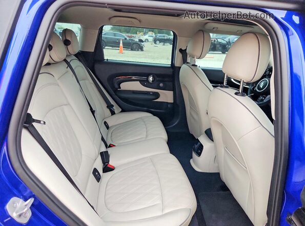 WMWLV7C02L2M94077 2020 MINI COOPER Синий Вид задних сидений